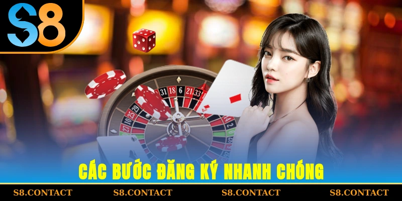 Các bước đăng ký nhanh chóng