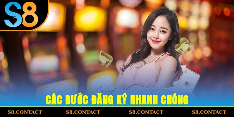 Các bước đăng ký nhanh chóng