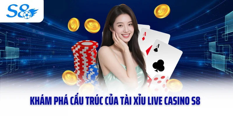Khám phá cấu trúc của Tài xỉu live casino S8