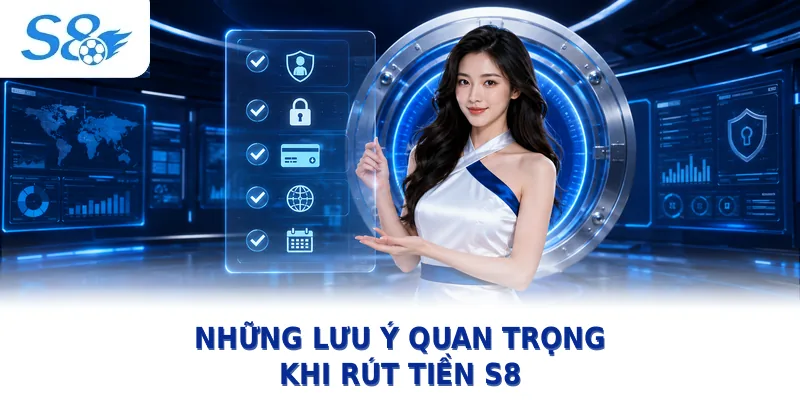 Những điều cần kiểm tra trước khi rút tiền S8